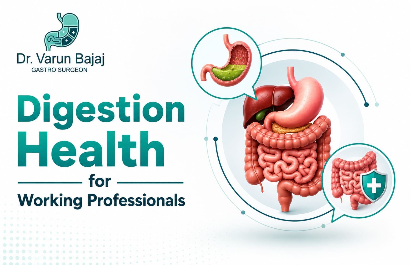 Digestion Health for Working Professionals: Causes, Symptoms, and Practical Solutions