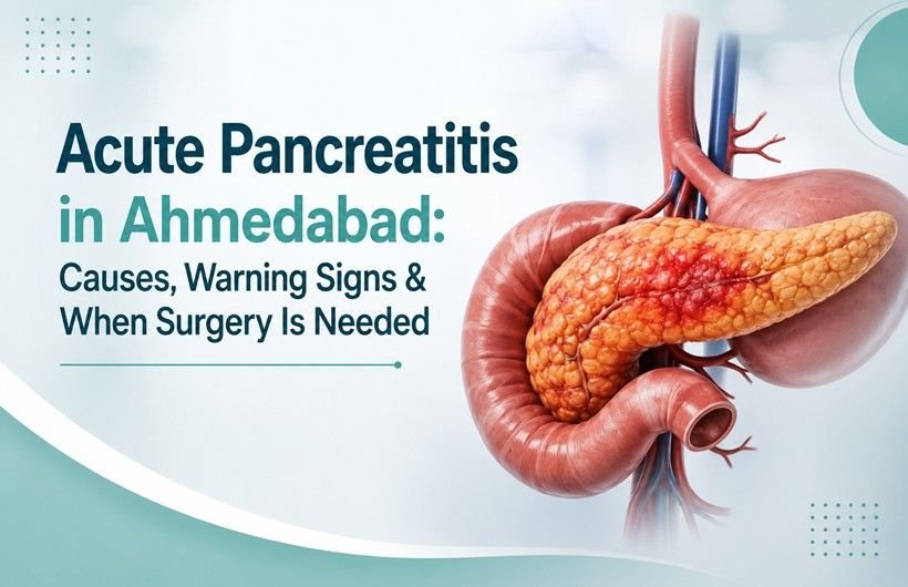 Acute Pancreatitis in Ahmedabad: Causes, Warning Signs & When Surgery Is Needed